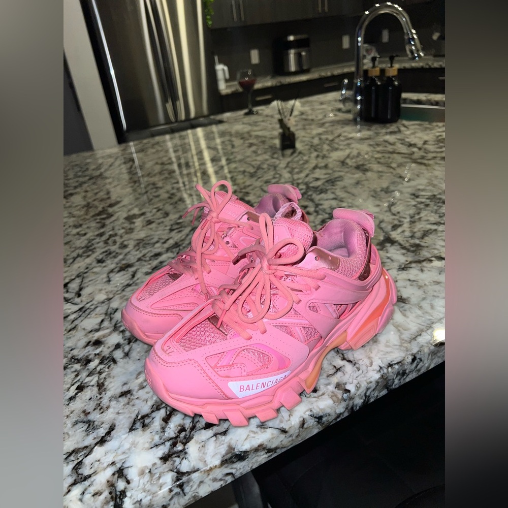 Pink Balenciaga Track shoes